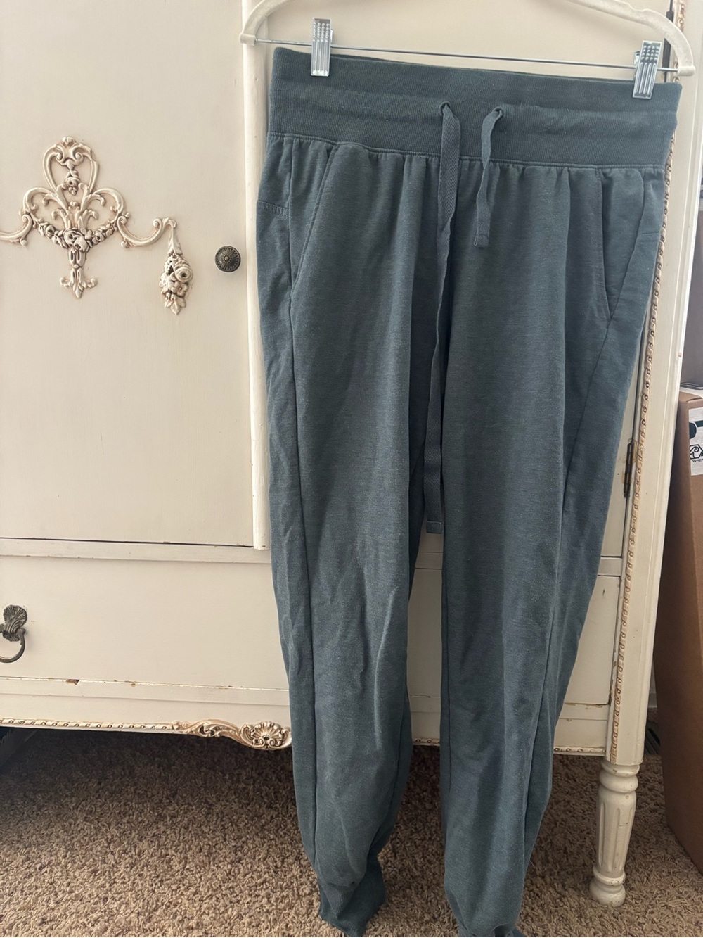 Zella Women's Slate Green Drawstring Joggers